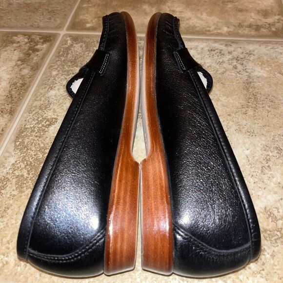 SAS Women’s Black Genuine Leather Casual Penny Loafers | Comfort Shoes Sz-8.5 - Picture 7 of 9